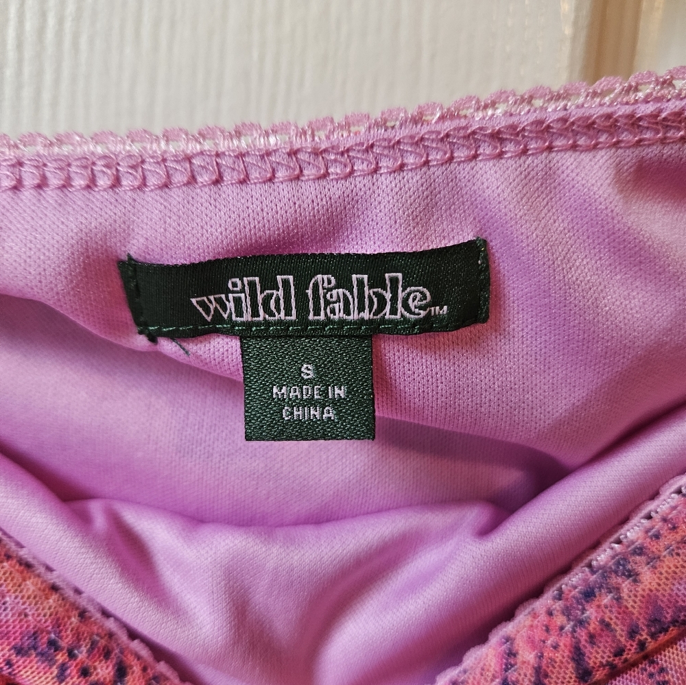 Wild Fable Asymmetrical Mini Sz S - Picture 8 of 9
